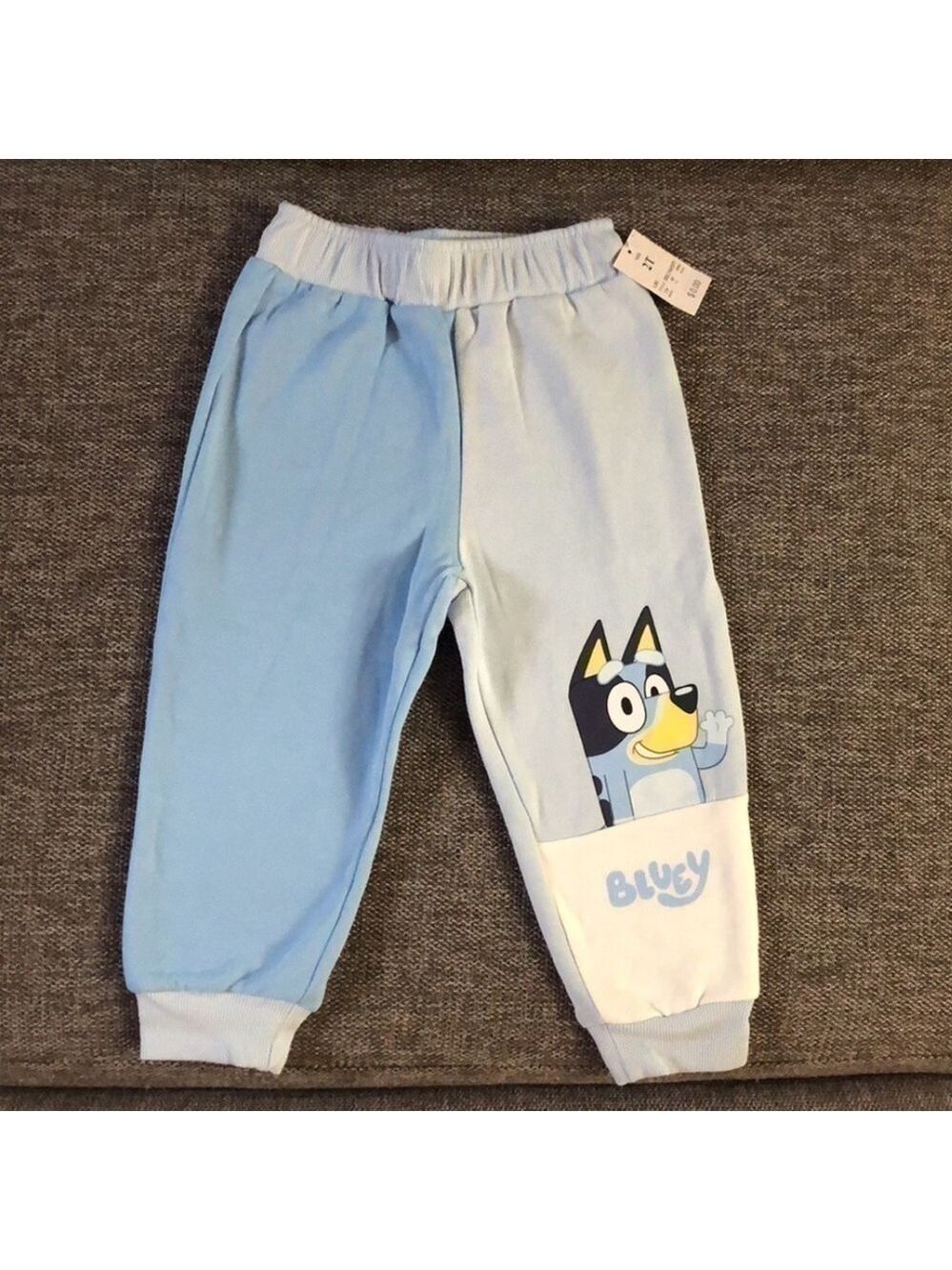BLUEY Moose Toddler Boy Bluey Sweatshirt Pullover Sweatpants Set Blue Cream 3T - Picture 12 of 17
